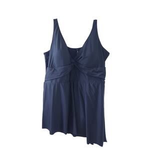 Torrid One Piece Swimsuit Size 6 6X 30 Bathing Suit Swim Dress with Brief